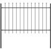 vidaXL Recinzione per Giardino Woerden Grigio 1,7 x 0,8 m, Giardino e Terrazza, Barriera Esterno Resistente, Pannello Recinzione Rettangolare, Divisore Patio