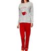 dierre Pigiama Donna in Caldo Cotone JADEA Art. 5168 Natale Christmas (S)