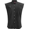 Spiral Solid Black Uomo Gilet Nero M 100% Cotone Regular