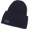Helly Hansen Helly-Hansen Soft Rib Beanie Berretto, 597 Navy, Taglia Unica Unisex-Adulto