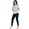 GIVOVA Pigiama Lungo Donna in Caldo Cotone in Varie Taglie E Colori, Pigiama Femminile (L (46), GI056 Grigio)