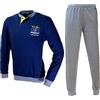 Navigare Pigiama Uomo Caldo Cotone Interlock Invernale Misure comode conformate calibrate 56-58-60 2141223B (60-5XL-10, Blu Navy)