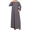 Generico Modish Group Vestito Da Preghiera Per Donna Musulmana Abito Lungo Abaya Vestiti Set Dubai Kaftan