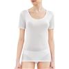 RAGNO 3 Pezzi 028197 Maglietta Mezza Manica 100% Filo Scozia, Bianco 3
