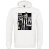 La Maglieria Esclusiva Novita'!!! Felpa con Cappuccio di Dusan VLAHOVIC Bomber Goleador Uomo Donna Bambino (XL, Nero)