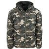Evoga Giubbotto piumino uomo militare mimetico invernale giaccone bomber impermeabile (L, #A2 Verde)