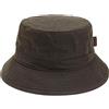 Barbour Cappello Sportivo in Cera MHA0001OL71 Colore Olive Taglia M