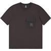 Champion Legacy C-Tech (220407) - Pocket SS Crewneck T-Shirt, Grigio Antracite (PHA), S C-Tech Uomo FW24