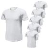 Sergio Tacchini, Set da 6 Magliette Intime Uomo in Cotone Elasticizzato Modello a V. Nera SETTIMA