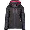 Geographical Norway Beachwood Lady - Giacca Donna Imbottita Calda Autunno-Invernale - Cappotto Caldo - Giacche Antivento A Maniche Lunghe - Abito Ideale (Nero M)