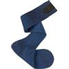 Ciocca Luxury Calze lunghe costa classica due colori Vanisè 100% Cotone Filo di Scozia [S551L_051_46/47_1]