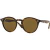 Ray-Ban Occhiali da Sole Uomo Donna RayBan RB2180 616613 Tortora Tondi Marroni Sfumati duplicato