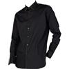 Alviero Martini 1A Classe Alviero Martini Camicia Manica Lunga Slim con Toppe 23IU11312UI47 43 Nero 43