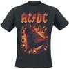 AC/DC Hells Bells Explosion Uomo T-Shirt Nero 3XL 100% Cotone Regular