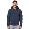 LOGICA GIUBBOTTO UOMO GIACCA DA LAVORO IN TESSUTO SOFT SHELL BLU TAGLIA 3XL
