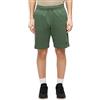 EA7 Uomo Pantaloncini da Tuta con Logo sulla Gamba, Black/White, L
