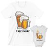 Incidiamo Coppia t-Shirt Magliette Body Neonato Padre Figlio Regalo Festa del papà Personalizzabile Divertenti e Vincente PERSONALIZZA con Nome Numero Bodino Divertente per Uso diurno