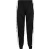 Kappa - Pantaloni Tuta, Bambino, Nero, Poliestere, Sport Street. 222 Banda 10 ALENZ, Taglia: 4Y