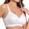 Selene, Reggiseno Donna in Tessuto Effetto Seta, Senza Ferretto, con Coppe Imbottite e Fascia Alta Comfort, Collezione Marla, Colore Nero, Taglia 3C