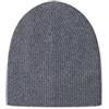 Style & Republic - Berretto da uomo, 100% cashmere, a coste, in diversi colori, grigio., Taglia unica