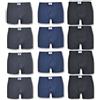 Fontana Calze, 12 Paia di Boxer Uomo in Cotone Elasticizzato Taglia 8-58