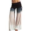 ticticlily Gonna Pantalone Donna a Zampa Elasticizzati in Vita Alta con Coulisse Pantaloni Dritti Comodi da Yoga Pilates Sportive Danza Flared Leggings Pants A2 XL
