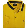 Coveri Polo Uomo Manica Lunga Sportiva Caldo Cotone Jersey Blu Nera M L XL XXL 3XL (XXXL - Militare)