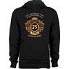 t-shirteria Felpa con Cappuccio Compleanno 75 Anni Uomo Idea Regalo, Felpe Nere 100% Cotone, morbide, Traspiranti (a Modo Mio, Non Mi avrete mai Come Volete Voi)