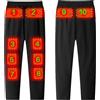 Vhersily Pantaloni Riscaldati Uomo Donna, Termici Elettricamente Pantaloni di Pile Pantalone Neve, Attrezzatura da Trekking Comodi per Jogging all'aperto Sci Ciclismo, Snowboard, Arrampicata, Pesca