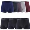 SimidunEUR Boxer da Uomo, Confezione da 8 Pezzi, Biancheria Intima, Boxershorts in Fibra di Bambu, Respirabile, Elastico, Assorbente di umidità, Confortevole,Set3,XXL