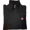 Be Board Felpa Micropile Taglie Forti Full Zip Articolo 9826CONF (6XL, Nero)