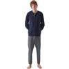 RAGNO Pigiama uomo in caldo cotone art. U553N1-50, Blu
