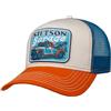 Stetson Cappellino Trucker Towing Service Uomo - cap Berretto Baseball Mesh Snapback, con Visiera, Visiera Estate/Inverno - Taglia Unica Blu