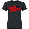 Iron Maiden EST. 1975 Donna T-Shirt Nero M 100% Cotone Regular
