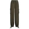Liu Jo Pantalone Donna Cargo Verde ES25LJ04 VA5165 T292 L