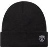 New Era Las Vegas Raiders Mini Logo Cuff Knit Beanie Nero