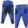 QHP Pantalone da Equitazione Mickey Kids in Size: 104 (EU). - Blu - 104