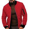 Oanviso Giubbotto Trapuntato Invernale Uomo Piumino Leggero Slim Giubbino Imbottito Giacca Mezza Stagione Caldo Giaccone Parka Cappotto Antivento Lavoro Casual Verde Militare XS
