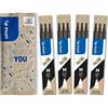 PILOT - 4 Set di 3 Ricariche FriXion - Ricariche per Penne Cancellabili - Compatibili con FriXion Ball e FriXion Ball Clicker - Nero - Punta Media (12 Ricariche)