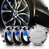 Grace's Secrets GRACE'S TECH 4 Tappi Coprimozzo compatibili con BMW 68mm Coprimozzi auto Fregi Cerchi in Lega