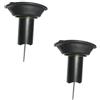 Generic Kit di riparazione carburatore TMAX500 XP500 XP500R 5GJ 2001-2003 TMAX 500 Parti di galleggiante a diaframma a stantuffo per ricostruzione (Diaframma)