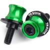 TREONK Supporti per Forcellone Posteriore - M10 Supporti Cavalletto Alluminio per Z750 2006-2017 Z750R 2011-2015 Versys 1000 2012-2015 Versys 650 2003-2014 Ninja250sl 2015-2016 125 Duke 2012-2015