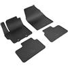 WALSER Tappetini in gomma DirtGuard su misura compatibile con Toyota Aygo X 03/2022-Oggi