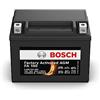 Bosch FA100 - Batteria AGM per motocicli - 12V 55A 4Ah - Adatta per moto, motociclette, enduro, scooter, quad, moto d'acqua - Compatibile M4F17, BB4L-B, BTB4L