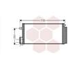VAN WEZEL 17005310 Condensatore climatizzatore con essiccatore Compatibilità con OPEL Corsa D Hatchback S07, ALFA ROMEO GIULIETTA 940, FIAT GRANDE PUNTO 199 BRAVO II 198