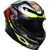 AGV K6 S Erazer Casco, grigio/giallo fluo, L (59/60)