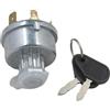 none-branded 1874535M3 1874535V3 Interruttore di Accensione con 2 Chiavi per Trattore Massey Ferguson 50Ex 50F 50H 50Hx 5340 5355 5360 5365 560 565 575 590 592 595 60H 6120 6130 6140 6150 133 135 148 152
