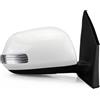 LIANGBAOS Specchio Retrovisore Esterni Per Auto Per Toyota Per RAV4 2010 2011 2012 2013 Specchietto Retrovisore Esterno Automatico 7/9PIN(L 9pin Right White)