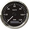 KUS USA KUS Misuratore di velocità GPS Impermeabile 120KM/H Con Retroilluminazione Per Auto 85mm (nero)