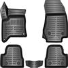 ELMASLINE 3D Tappetini Gomma per OPEL Corsa F 2024-2025 | Ibrida (Non rientra nelle categorie di veicoli elettrici o con motore a combustione) | Bordo Extra Alto | Tappetini Auto